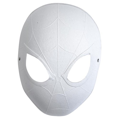 verkoop - attributen - Maskers - Beschilderbaar masker spiderman